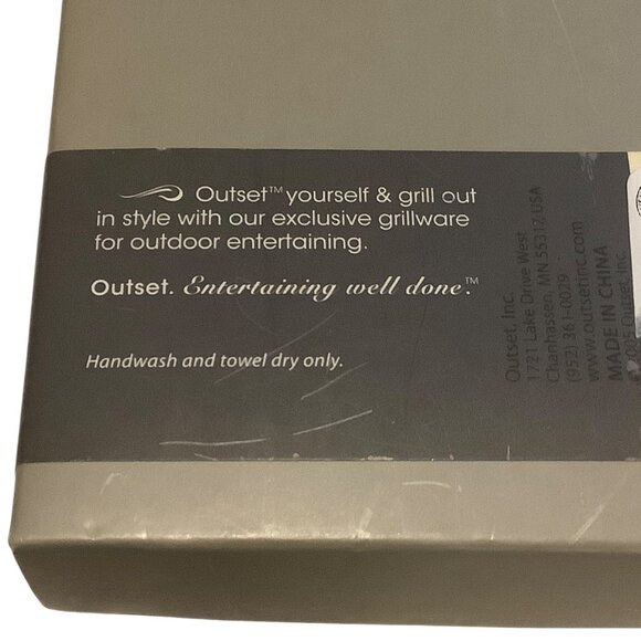 Outset 4-Piece Food-Themed Spreader Set Entertaining Onion Tomato Pepper Garlic - Picture 3 of 5